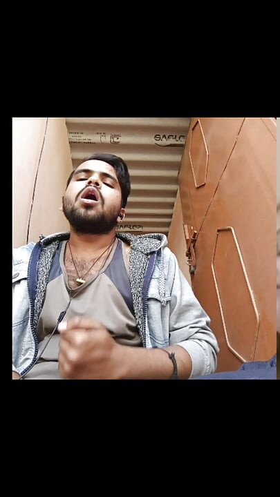 A Indian boy has full of out-of-control that doing Masturbation to see a fucking videos.