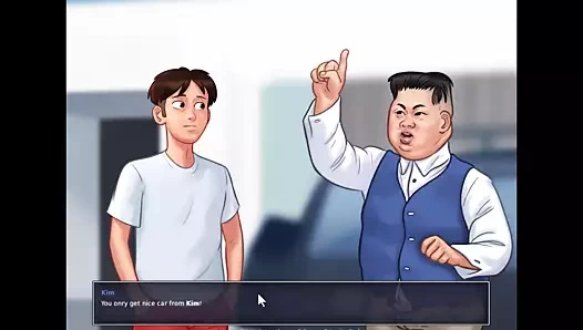 Yaz mevsimi efsanesi - Jenny'nin göğüslerini emiyor