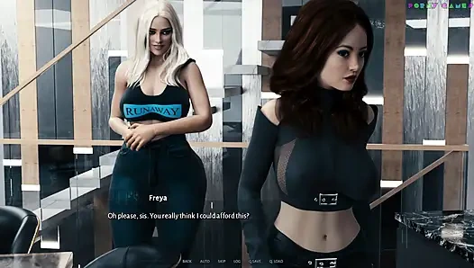 1thousand tarafından sibernetik baştan çıkarma - beklenmedik üçlü seks, anal ve arka arkaya sakso 34