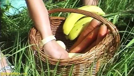 Oktoberfest üçlü sikiş partisi