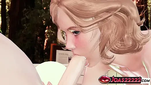 Rule34 kızıl saçlı moira pool 3d hentai - elle muamele büyük yarak, ıslak sakso, sansürsüz animasyonda meme sikişi boşalma