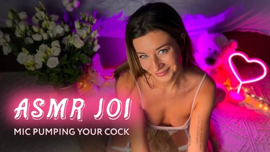 ASMR 31 TALIMATı. Çoraplı orta yaşlı seksi kızın yarağını pompalıyor. Amy Haze