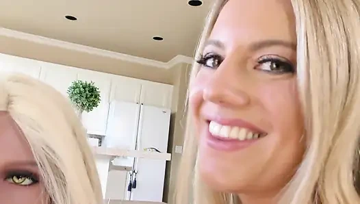 Candice kocasıyla sikişmek için bir seks bebeği almaya cesaret ediyor!