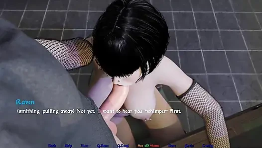 Kısa koyu saçlı emo