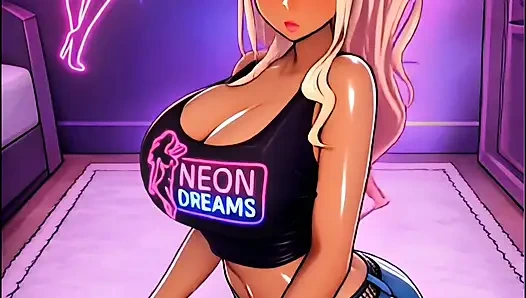 NEON DREAMS - TRANS SUCKING & FUCKING 2