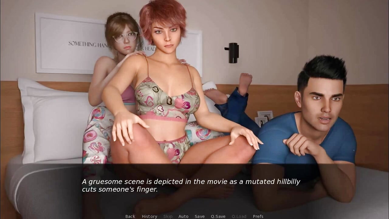 Alacakaranlık manoru: iki seksi kızla korku filmi izliyorum bölüm 22