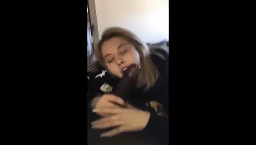 Oral seks için bir siyah adam