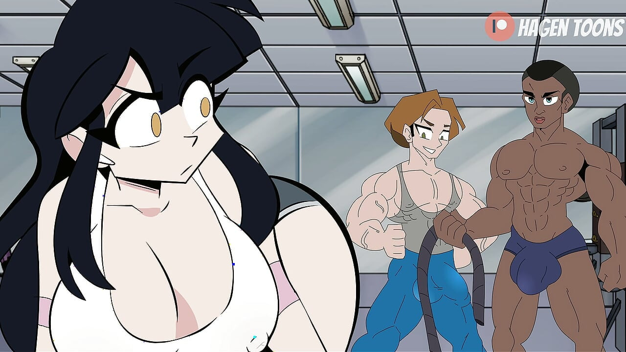 Spor Salonunda Kocaman Göğüsler Sikiliyor - Audrey Spor Salonunda - Hagen Toons