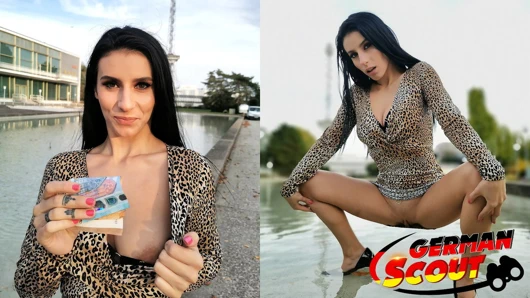 Alman izci - pikap oyuncu kadrosunda nakit için sevimli genç nelly fuck