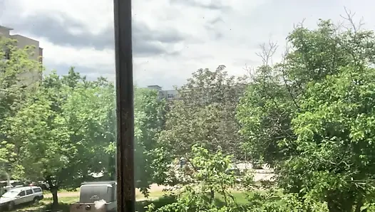 Büyük memelere evde şaplak atılıyor