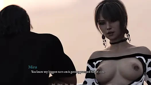 Her şey başladığı yer 21: miru-william yeni ev meme çimdik eğlencesi