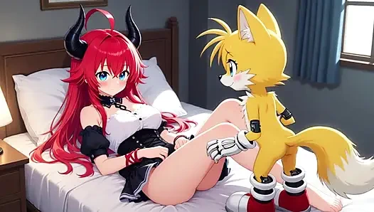 Paylaşılan fantezinin animasyonlu karşılaşması