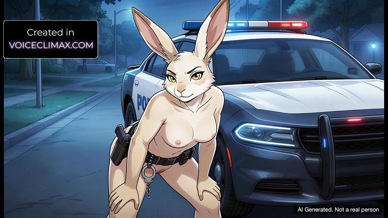 Memur June'un azdırma trafik durağı - tüylü hentai joi bakış açısı