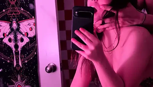 Teen Mirror Fuck Selfie