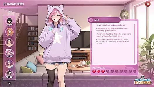 Sex apartment 2: büyük otel oyunu bölüm 3 - mia taro ile özel şov yapıyor