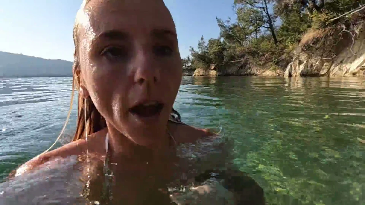 Fucking on a Paddleboard & Getting a Facial at the Lake POV