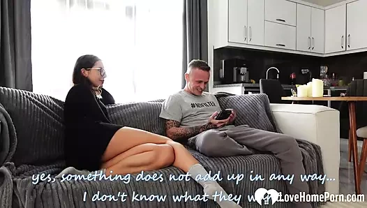 Büyük memeli inek aslında harika bir sikişti