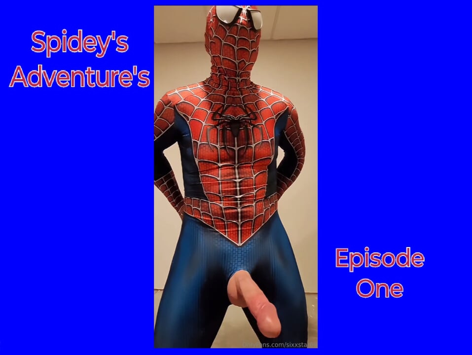 Cosplay örümcek adamın büyük yarağı ve büyük boşalma spidey'nin maceraları bölüm 1