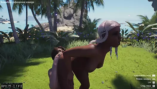 Bir kabile şefinin kızıyla sikiştim - wild life