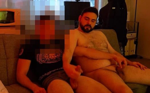 Heteroseksüel yabancı adam bir flört uygulamasında tanıştı, bu sefer beni deniyor ve emiyor