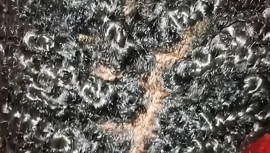 Çarpıcı genç zenci evangelical sıkı amcığına büyük bir yarak alıyor