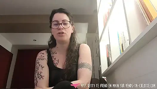 Vends-ta-culotte - Fransız dominatrix'in itaatkar adam için sert mastürbasyon talimatları