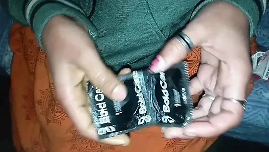 Desi Hot Wife Hardcore Fuck Doggy Style With Condom Viral Video