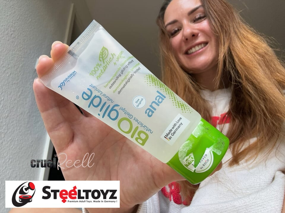 Cruel Reell presents BIOglide - Natural lubricant for your anal pleasure | Steeltoyz