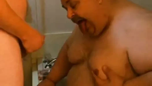 Sıcak Chubster alma işemek