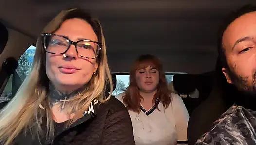 Karton leş yiyci bizi görünce azgındı