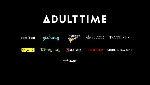 ADULT TIME - büyük memeli orta yaşlı seksi kadın dee williams minyon üvey kızı Tiffany Watson'a amcık yemeyi öğretiyor