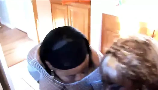 Michelle Bang and Thunder Cat - Two Chicks And One Dick