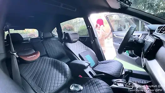 Halka açık otoparkta bölüm 1 seks, yabancılar izliyor, utanmadan