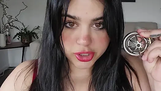 Kadın kılıklı bir sürtük gibi lil yarağınla nasıl oynanır