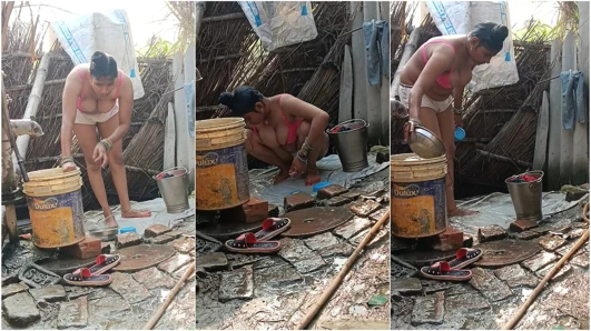 Instagram baldızın banyo yaptığı gizli bir video çekti ve viral oldu.