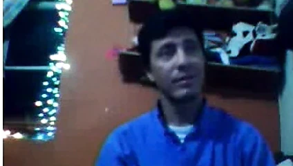 Düz adamlar ayak üzerinde web kamerası #398