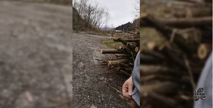 Açık havada hızlı durma - riskli yer