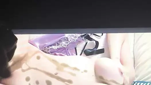 Anri Okita boşalıyor