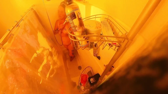 Stepson Catches Me in the Shower