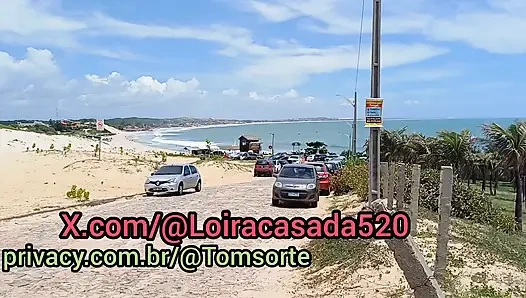 Katia Heffner Brezilya plajlarında