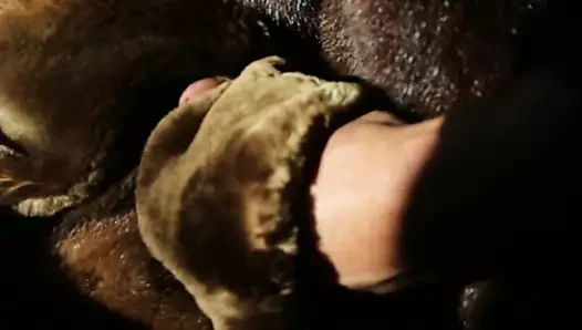 Mink kürk boşalması