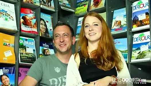 Teenschlampe beim der Einstellung