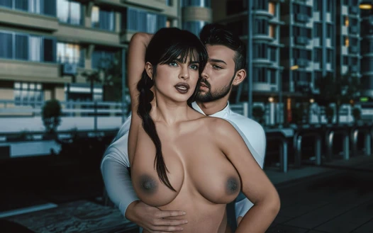 Yoldan eve, Hintli bollywood oyuncusu amını bir yabancıya siktiriyor