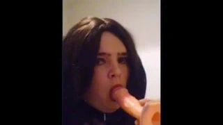 Korkak nina boğazını trenler