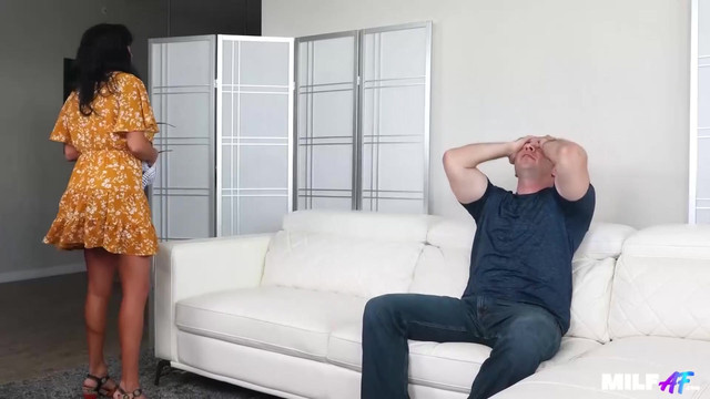 Crazy HORNY 55 YO MILF Abi FUCKED