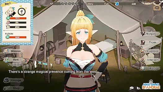 Kaç, elf ninjam! 3 boyutlu oyun bölüm 1