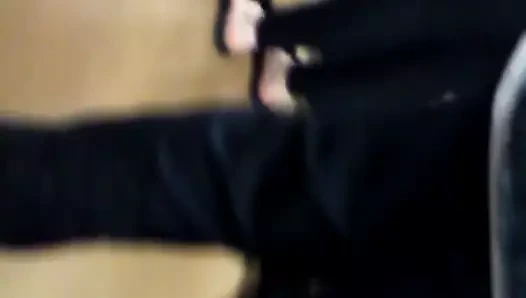 Taytlı açıkça şekillenmiş göt