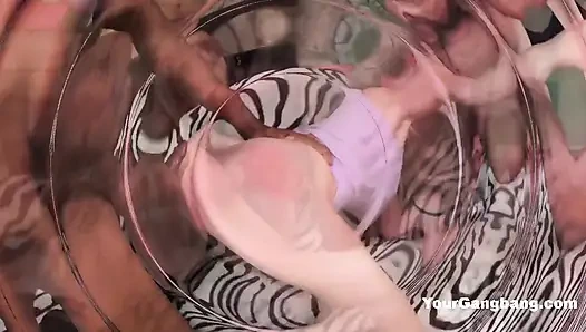 Lexi Lore'un lexi lore ile grup seks