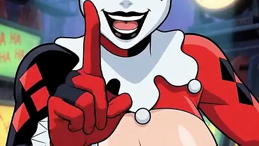 Sıkı kel götlü amcık Harley Quinn azdırıyor