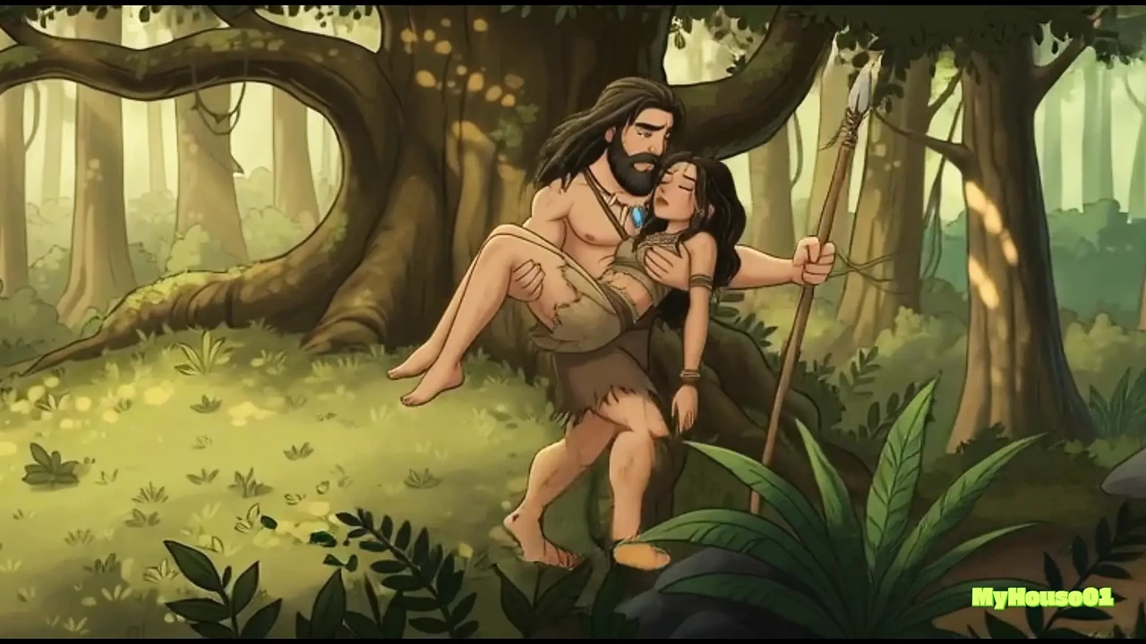 Unexpected Jungle Romance  Emotional Cartoon Love Story